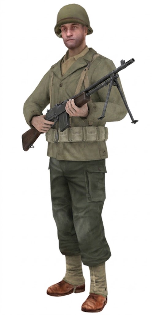 US Fallschirmjäger BAR